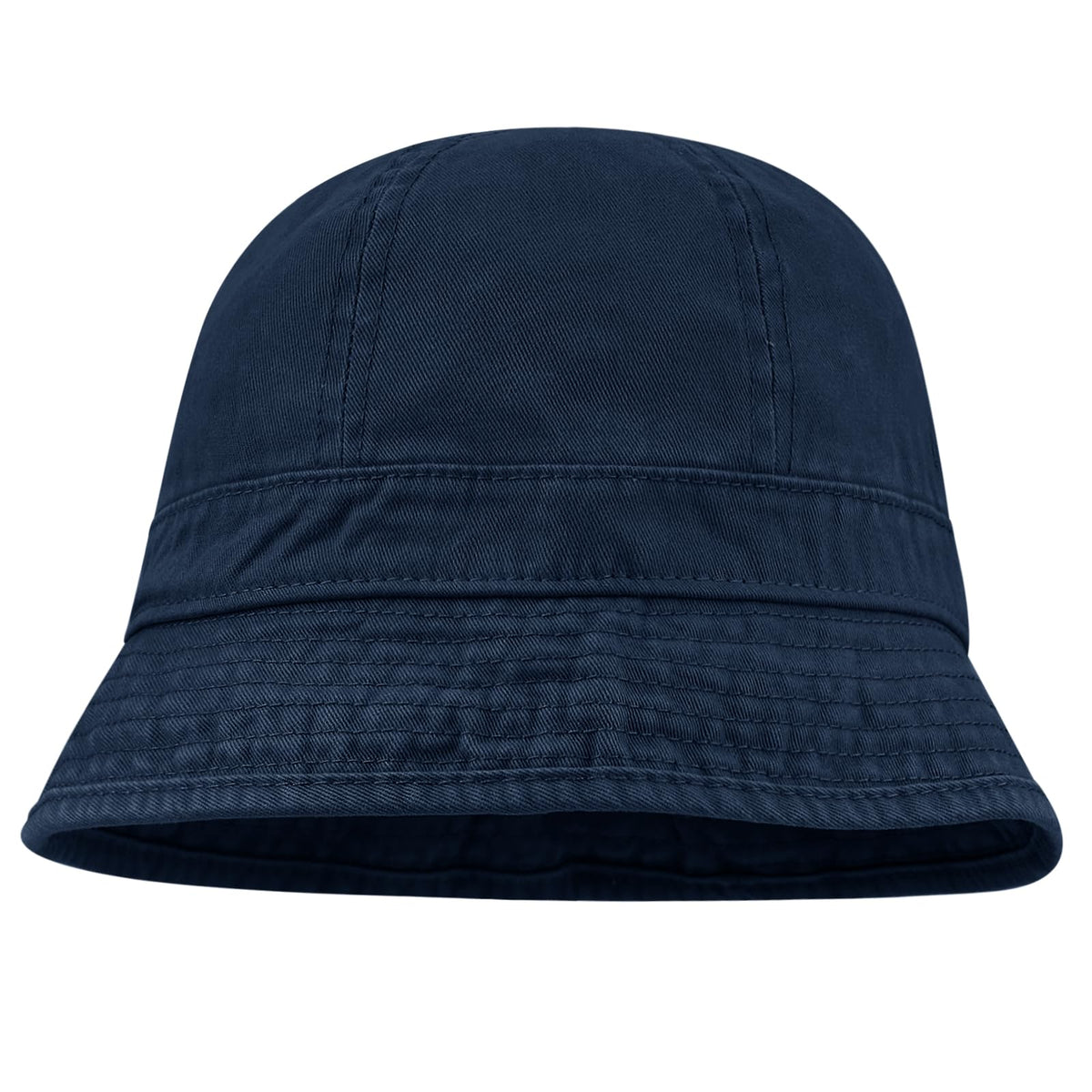 Clakllie packable fishing hat blue GD69 front view