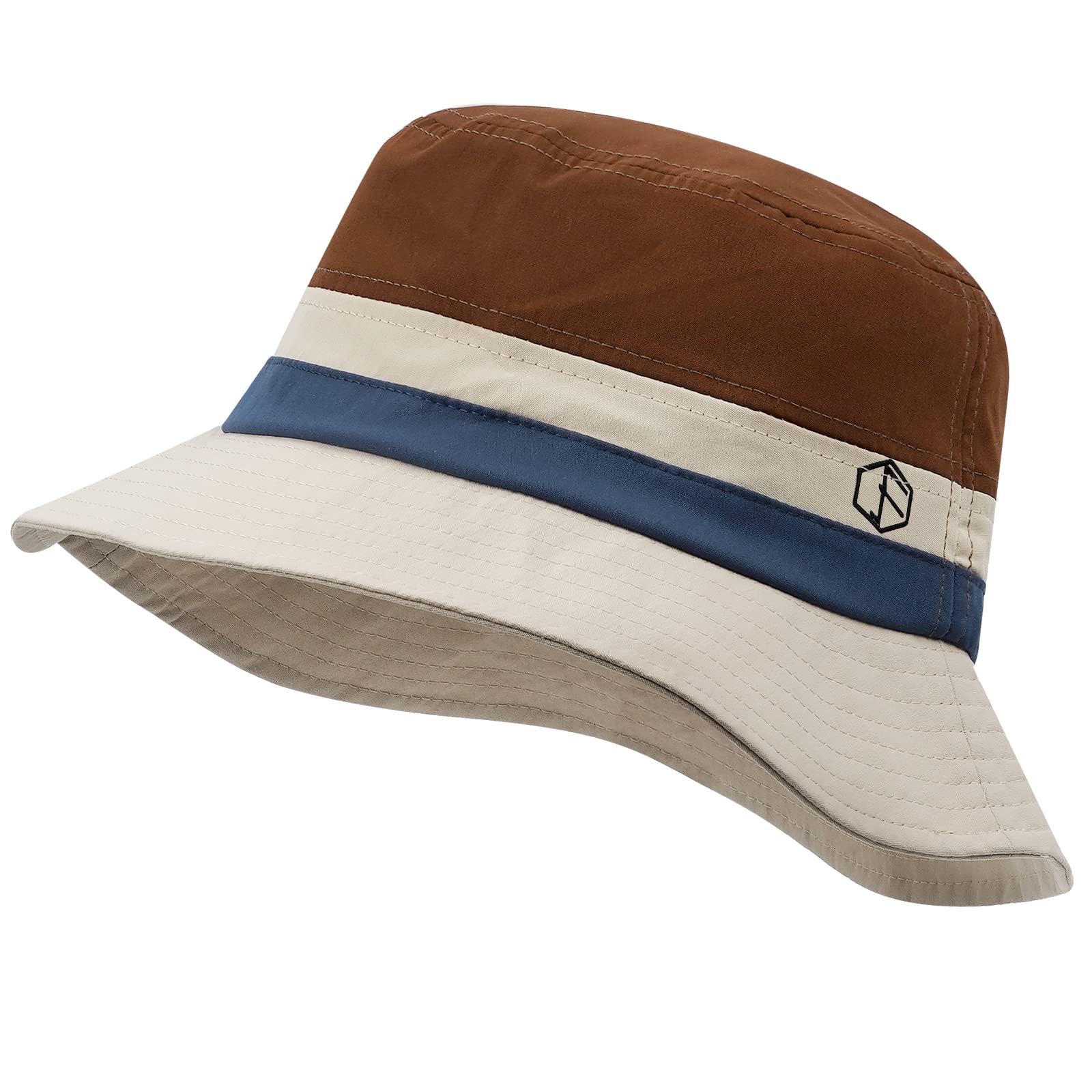 Hat showing foldable top and breathable inner mesh