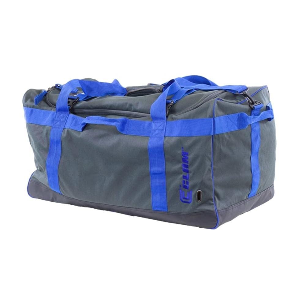 CLAM 14531 gear bag front view highlighting rugged 600D shell for ice fishing gear protection