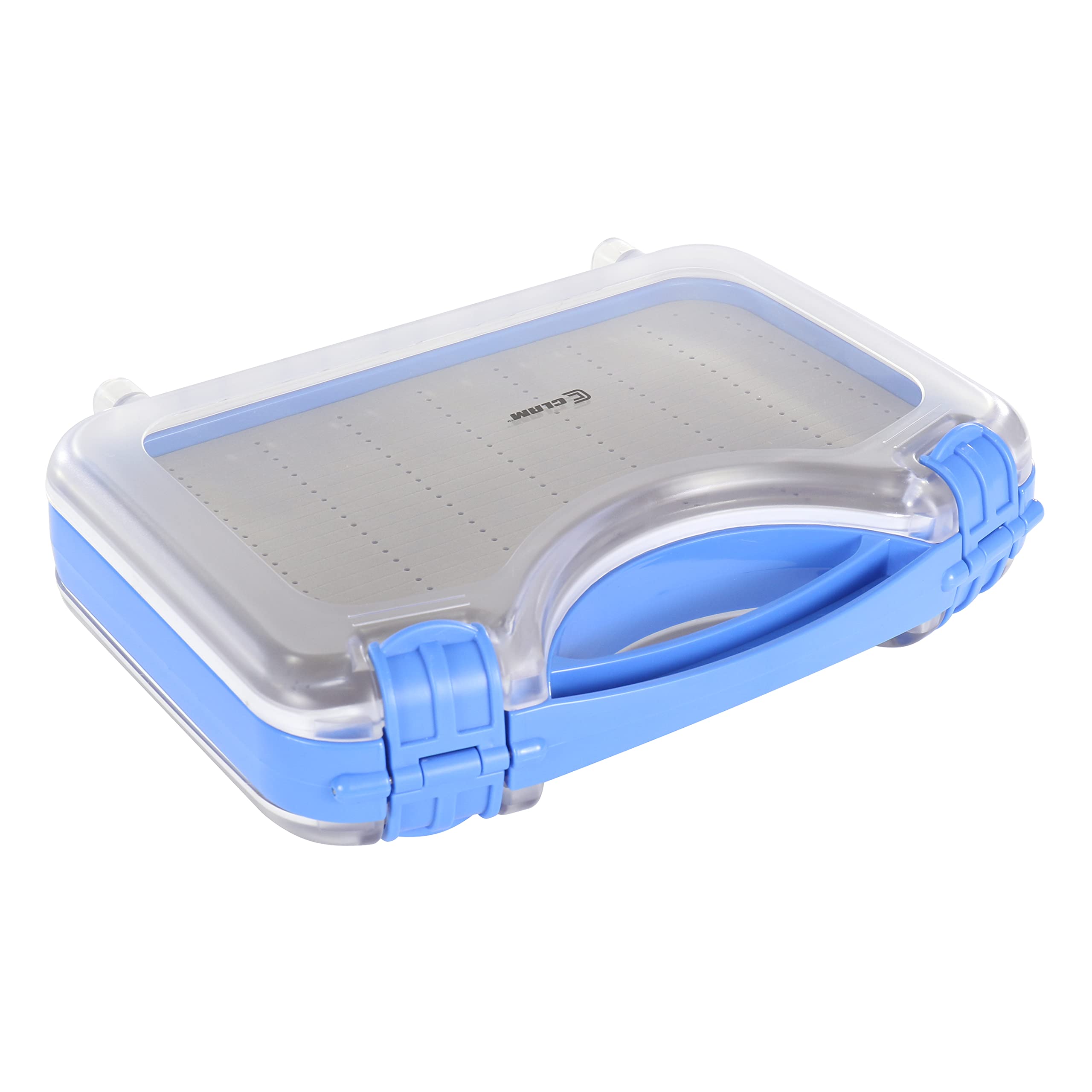 CLAM 15631 Jig Box Magnum front view with waterproof seal for organized tackle.