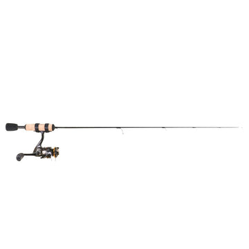 CLAM Dead Meat 27in ice fishing combo with graphite rod and reel for perch finesse jigging