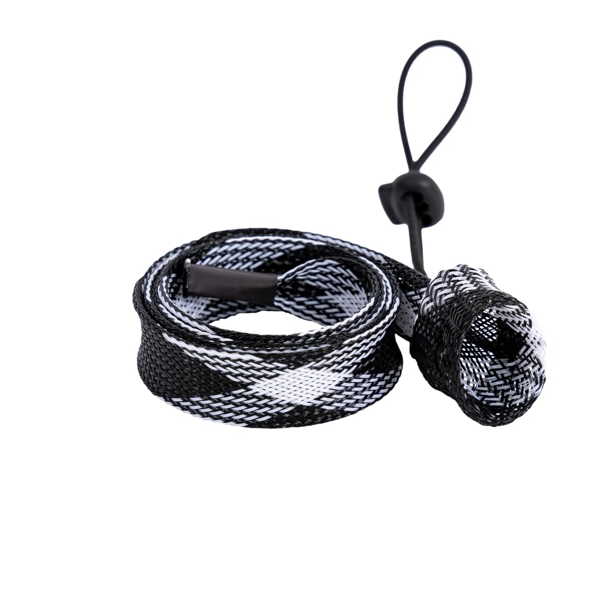 CLAM Ice Rod Slick sleeve protecting tips and keeping multiple rods organized on ice.