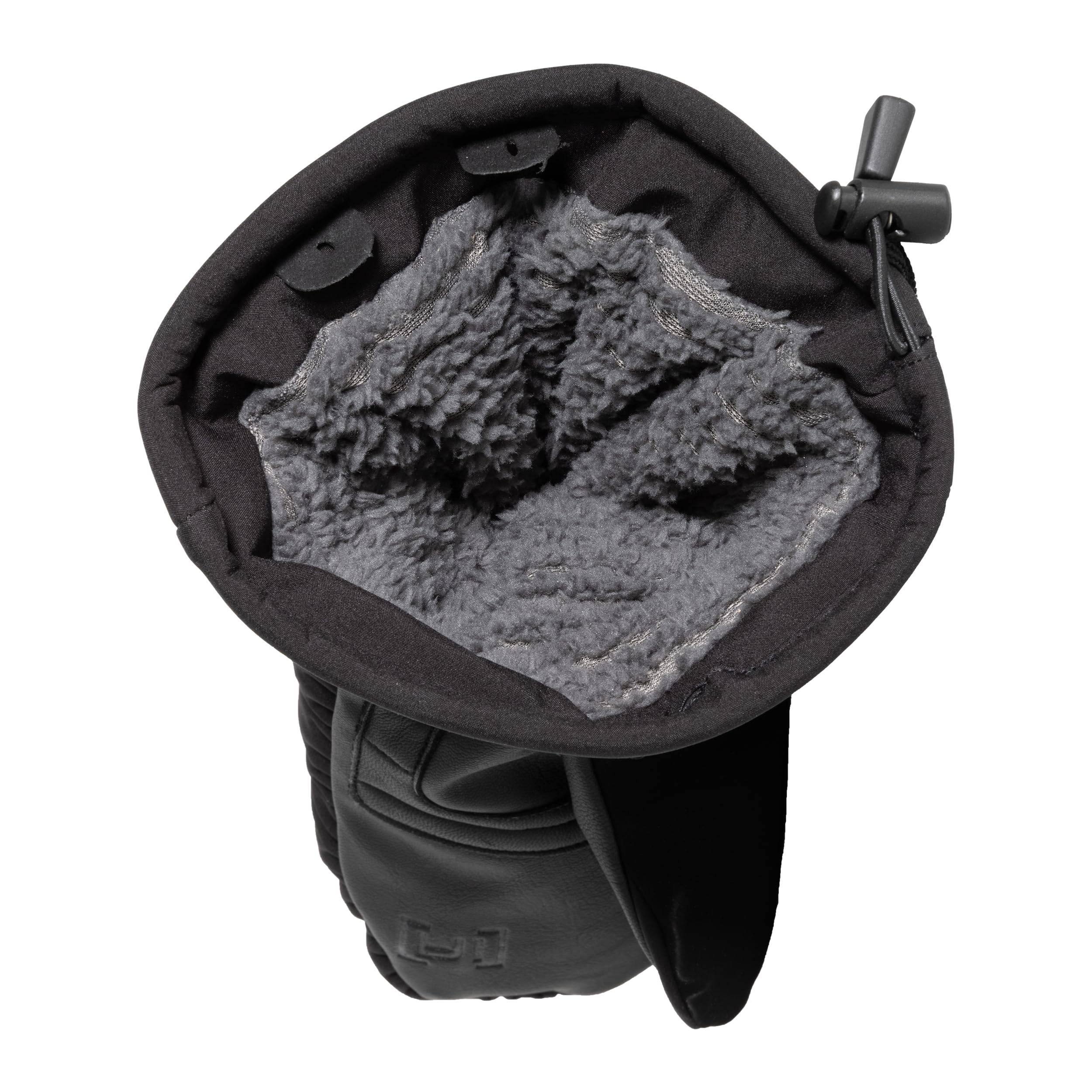 CLAM IceArmor Extreme Mitts front view highlighting secure fit for cold weather