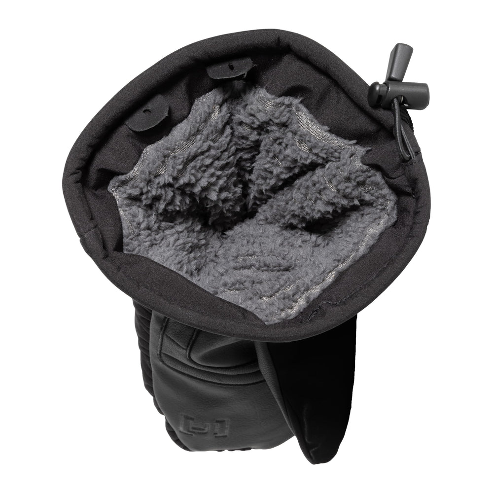 CLAM IceArmor Extreme Mitts front view highlighting secure fit for cold weather