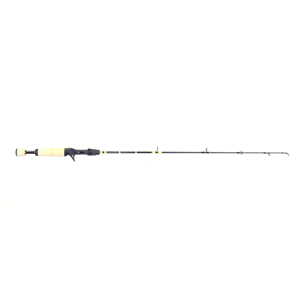 CLAM Mack Baitcast Rod 36in front view highlights heavy backbone for big-game fishing