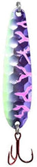 CLAM Peg Flutter Spoon Pink Lightning flashes and flutters, attracting big fish from shallow water.