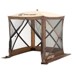 CLAM Pop Up Screen Tent front view showing quick setup for outdoor gatherings