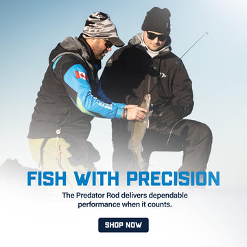 CLAM Predator 42in rod supports diverse fishing styles and setups.