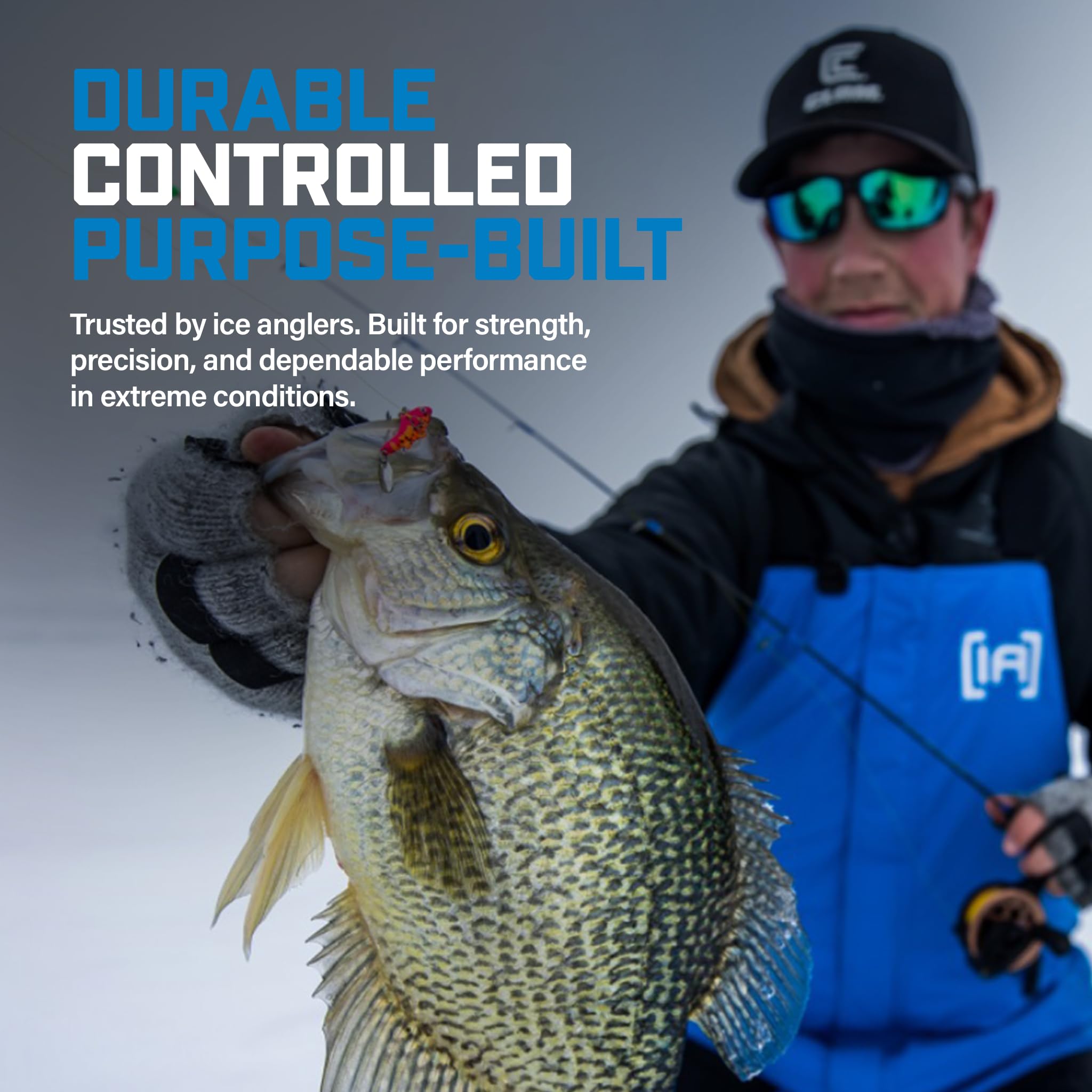 CLAM Predator 42in rod ideal for Predator Tip Up pairing.