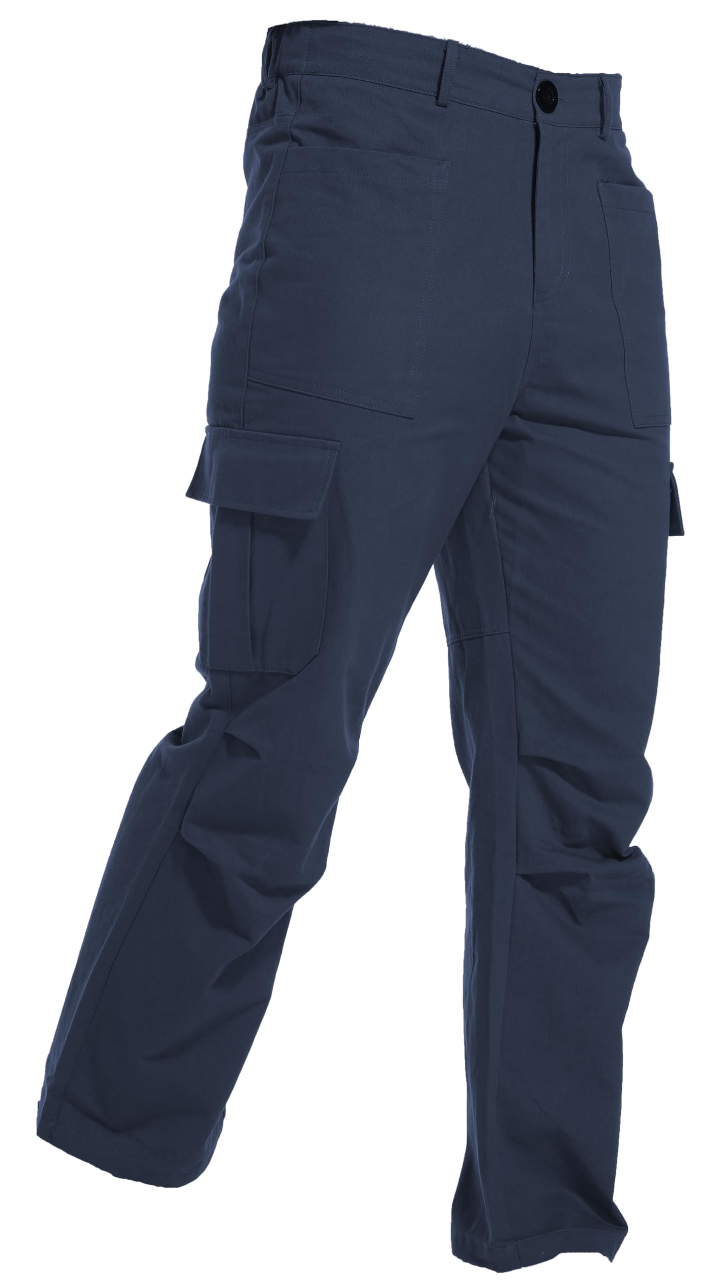 CLANMILUMS men's relaxed-fit cargo pants outdoor view ideal for hiking