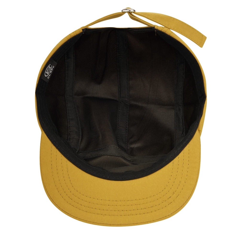 Close-up of CLAPE hat material - nylon fabric