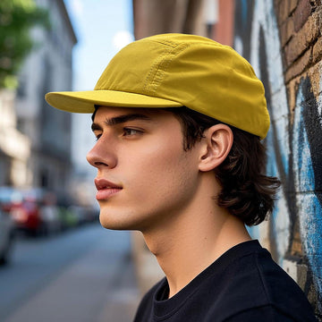 All-day comfort: CLAPE 5 Panel Hat on head