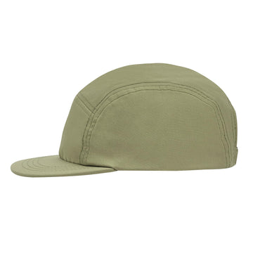 5 cm short brim design on 5-panel cap