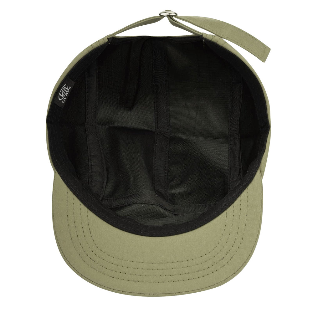 Adjustable strap with metal buckle for secure fit