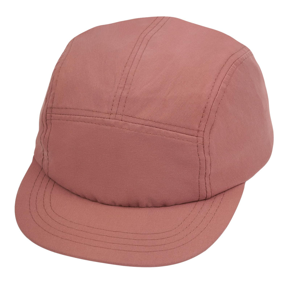 Front view of CLAPE 5 Panel Hat for Men in quick-dry nylon