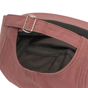 Detail of the 3.9 inch short brim