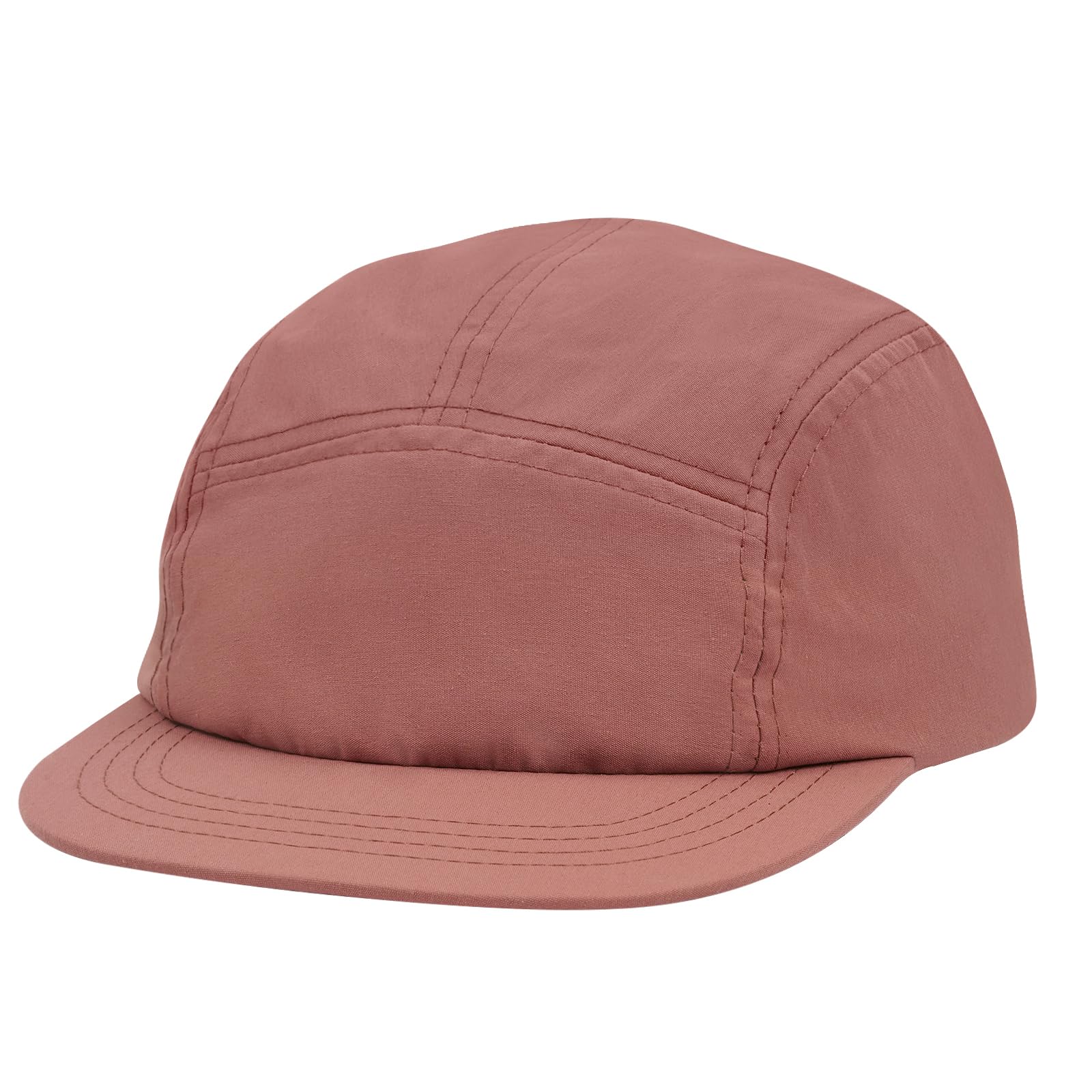 Minimalist 5-panel hat design for casual wear