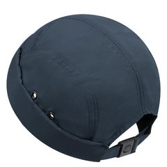 CLAPE brimless cap front view in nylon
