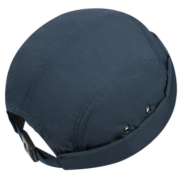 Rolled cuff detail on brimless cap