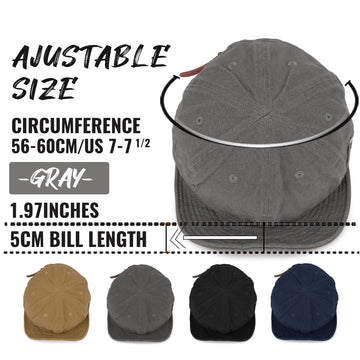 Close-up of fabric texture of CLAPE DY06 Gray cap