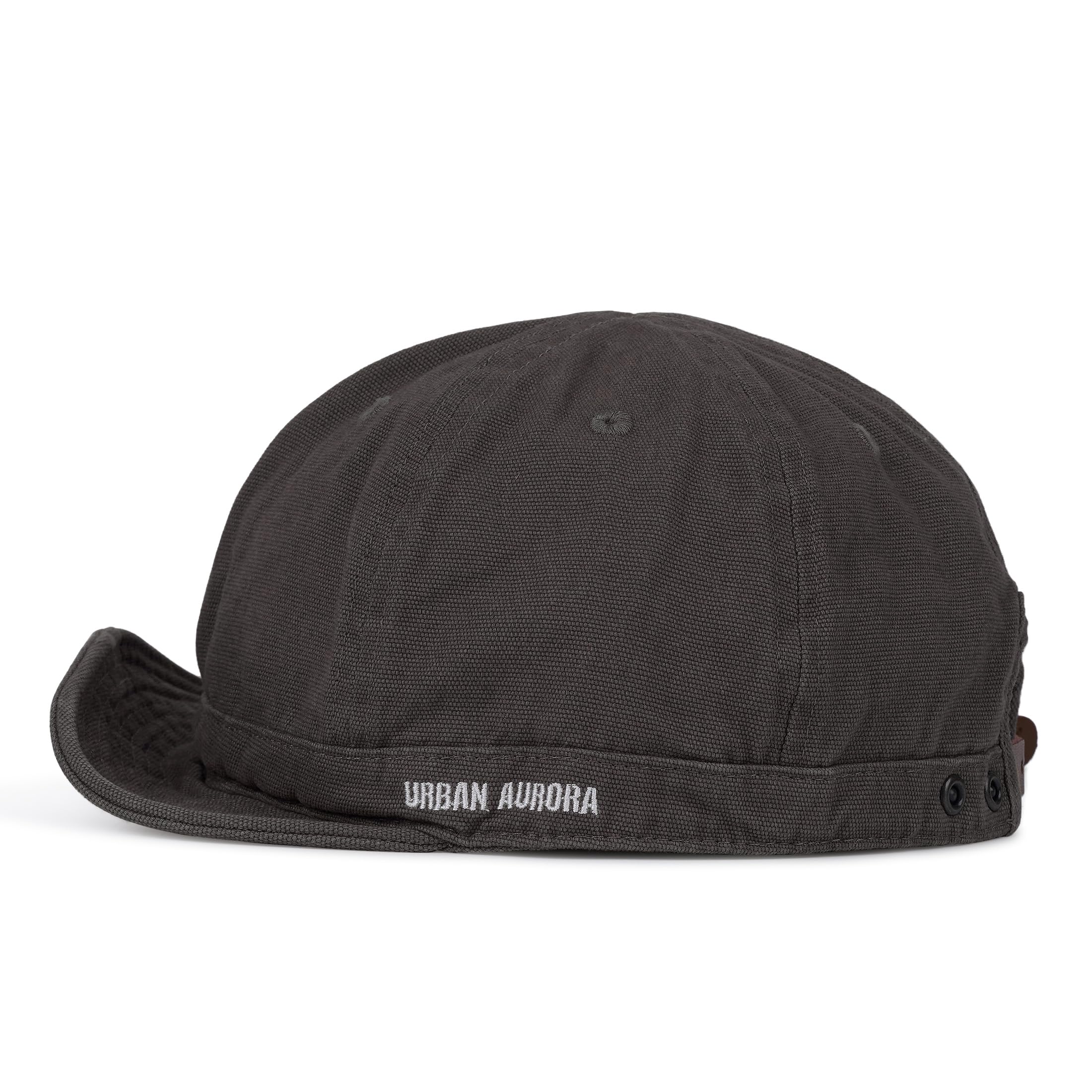 CLAPE DY06 Gray Short Bill Cap - front view