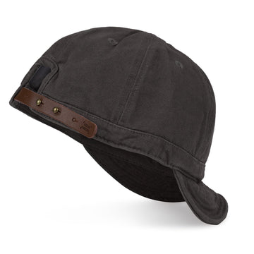 CLAPE DY06 Gray Short Bill Cap worn in urban outfit