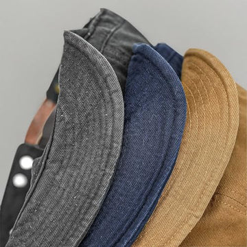 CLAPE cap photographed with jeans and tee