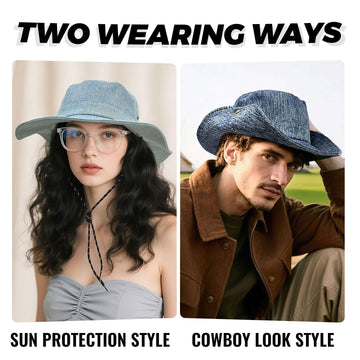 Hat worn for outdoor activities on beach/hike