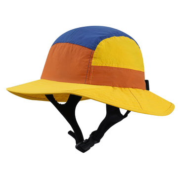 Man wearing CLAPE Surf Hat while surfing