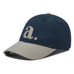 Front view of CLAPE Two-Tone Baseball Cap for Men