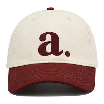 Side view of CLAPE cap showing two-tone color