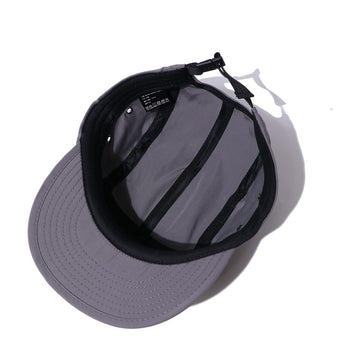 UPF 50+ sun protection concept label on hat