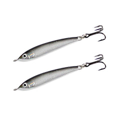 Clarkspoon Minnow Jig captures bluefish and albacore with lifelike minnow profile.