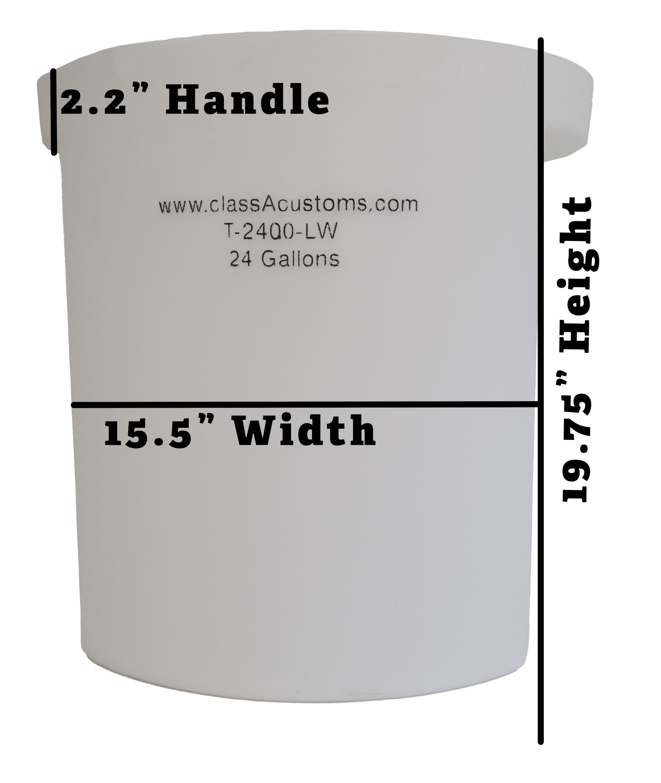 classAcustoms Marine T2400-LW mounting brackets included for secure install