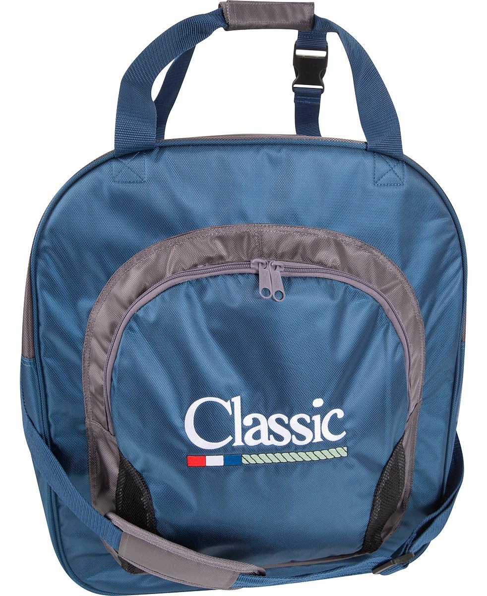 Classic Rope Navy Grey bag with enclosed padded compartment protecting ropes during transport