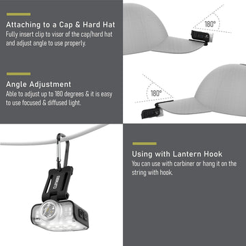Claymore Capon 80C three-mode lighting for camping