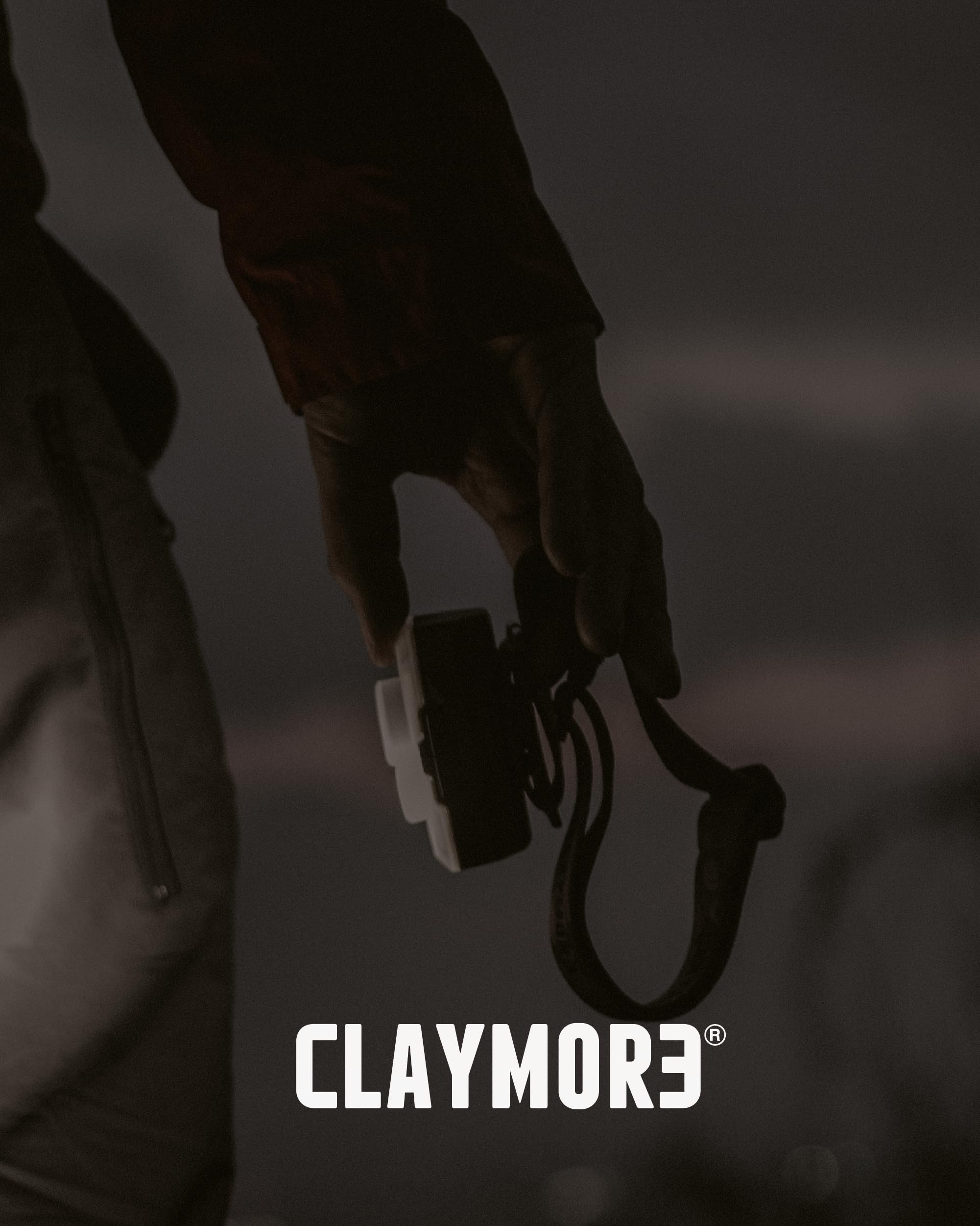 Claymore HEADY+ Khaki lock mode image emphasizes preventing accidental activation