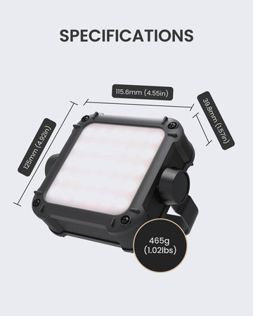 Claymore Ultra2 3.0 Medium 80-hour-battery-life provides extended lighting during long trips.