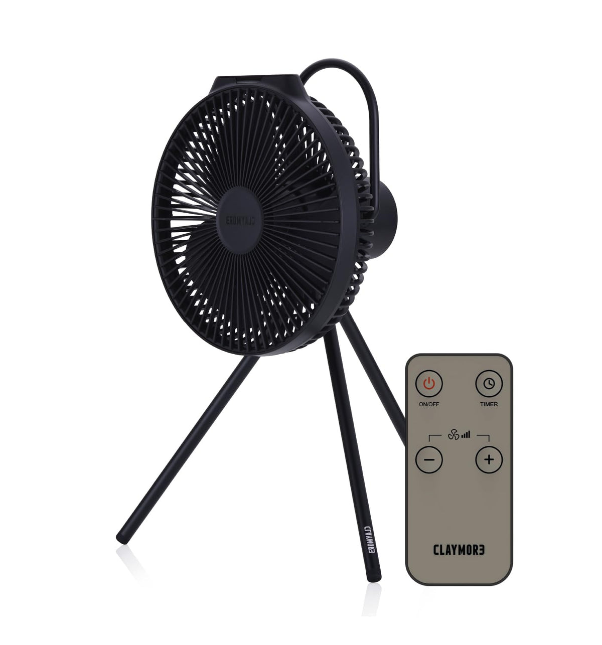 Claymore V1040 front view showing compact portable design for versatile cooling