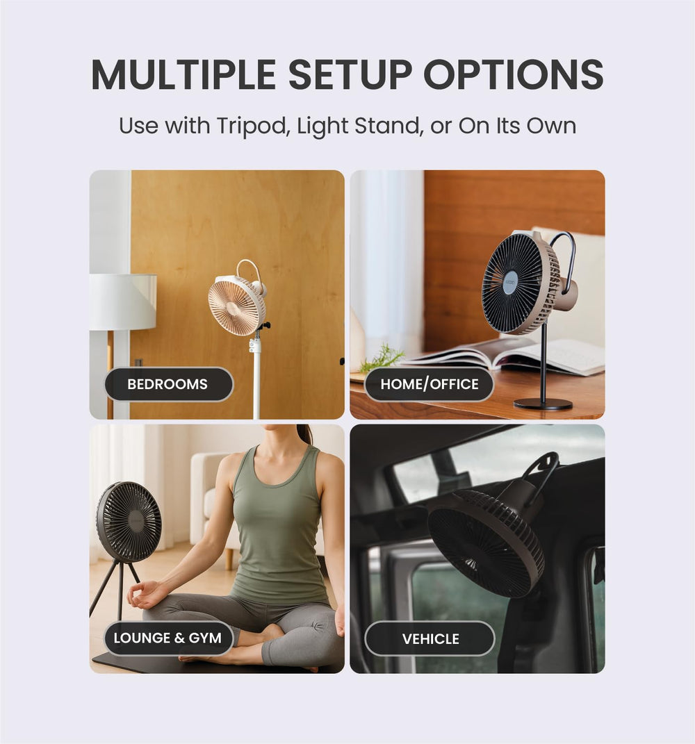 Claymore V600+ Warm Gray indoor desk-use scene with quiet operation