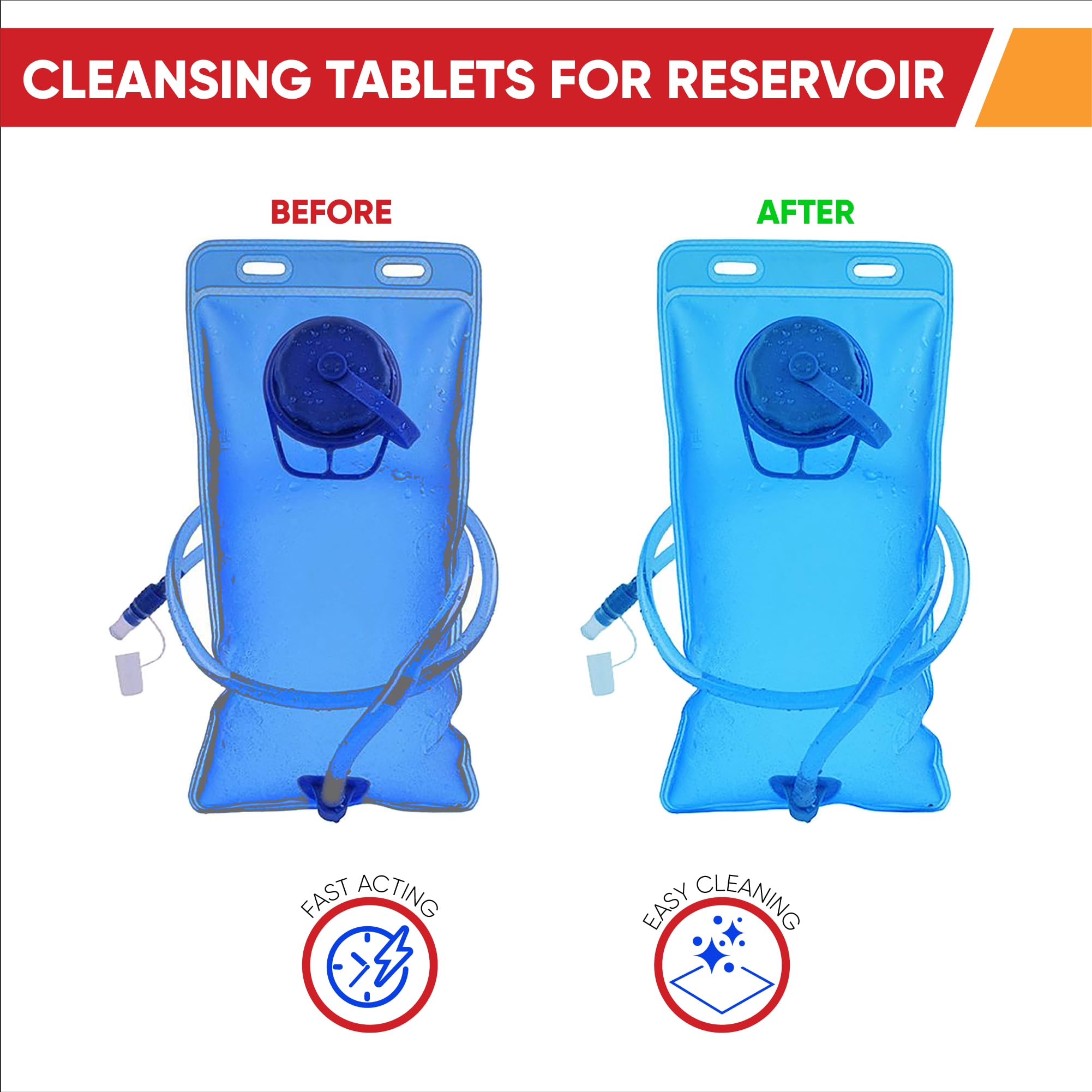 Reservoir cleaning action demonstrates deep stain removal potential