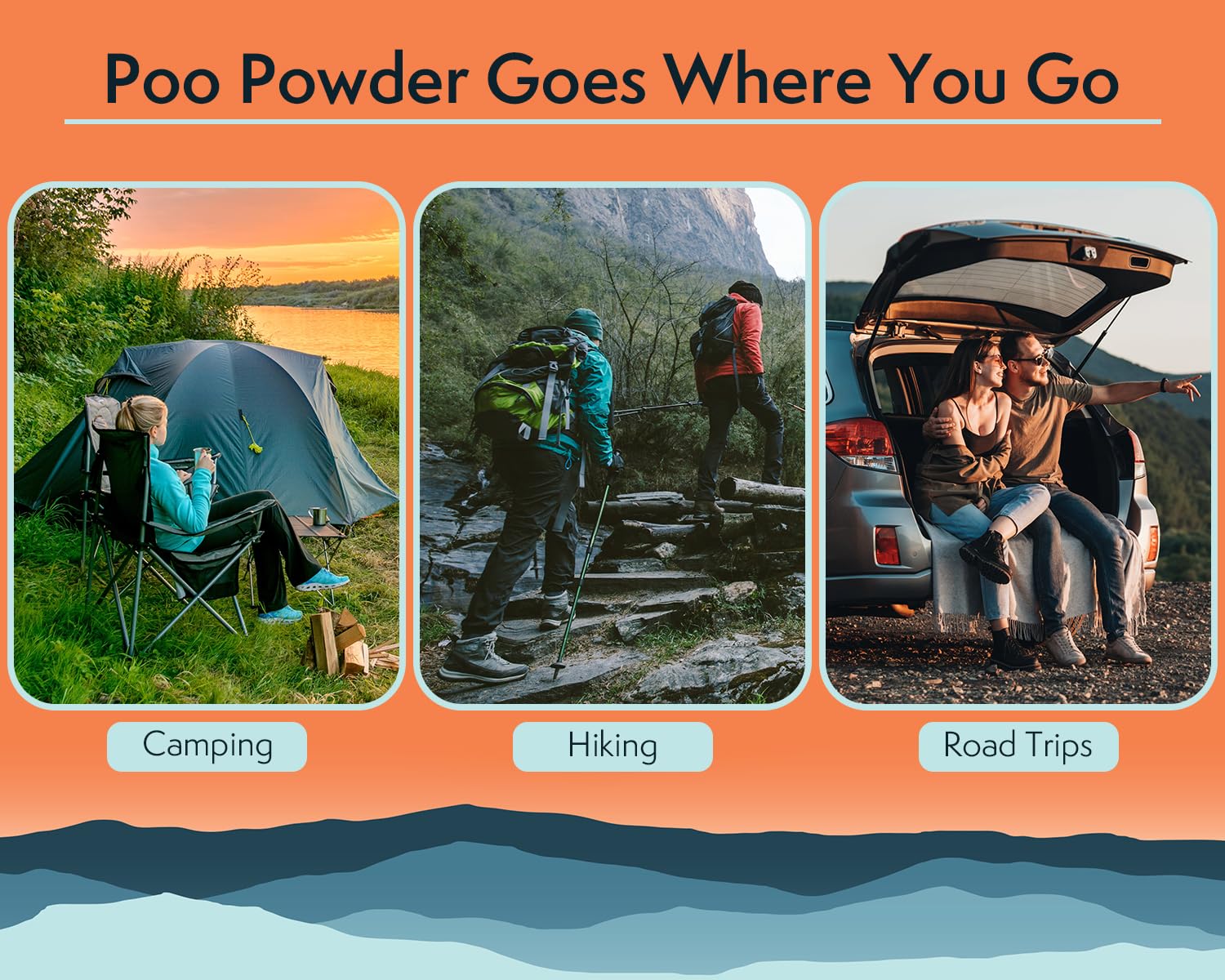 Cleanwaste camping emergency waste treatment scene illustrates preparedness and practical waste handling.
