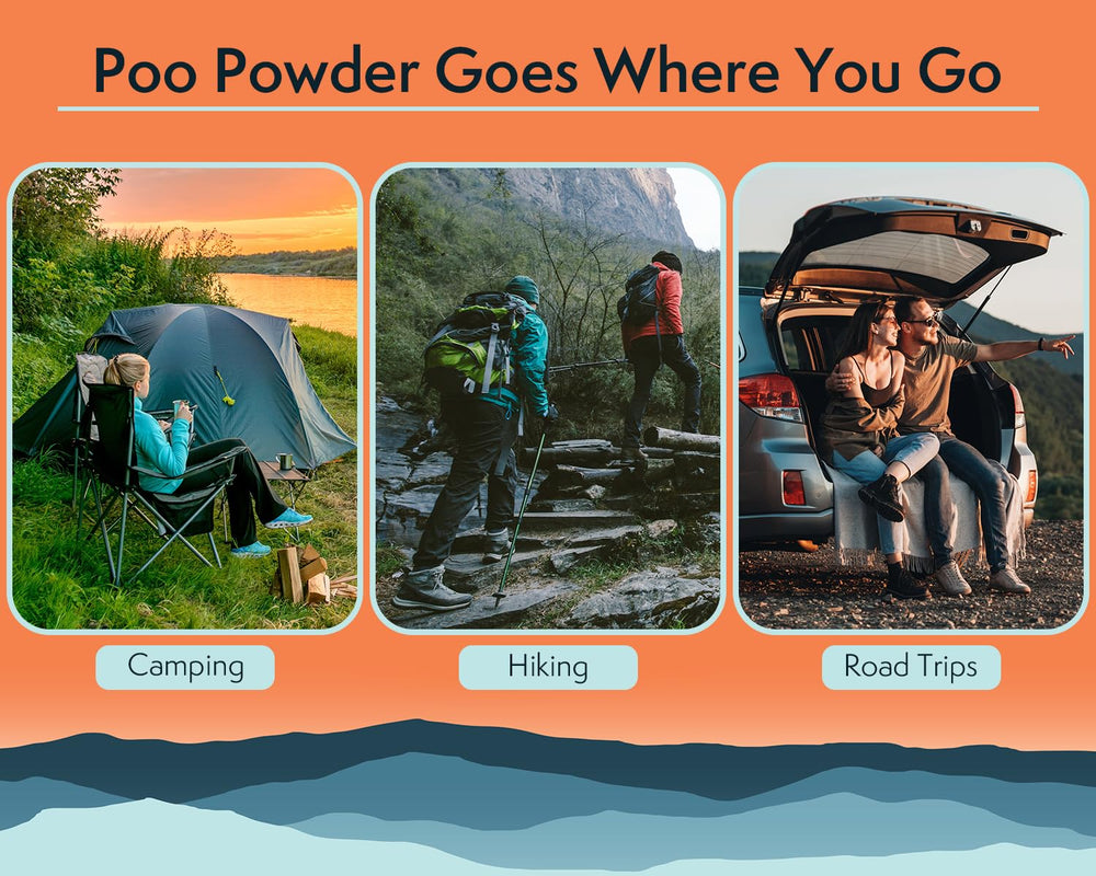Cleanwaste camping emergency waste treatment scene illustrates preparedness and practical waste handling.