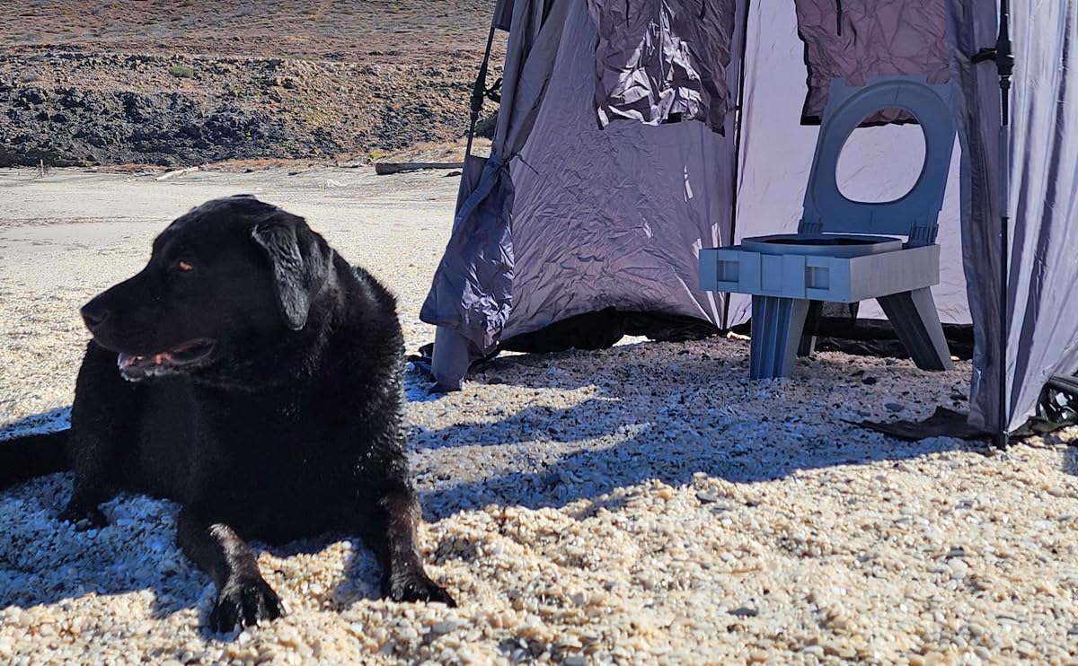 Cleanwaste GO Anywhere use for camping, events, or emergencies.