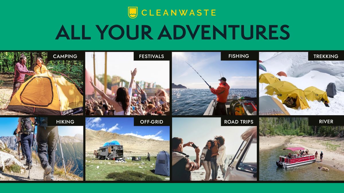 Cleanwaste handwipe and toilet paper kit supports sanitation on outdoor trips