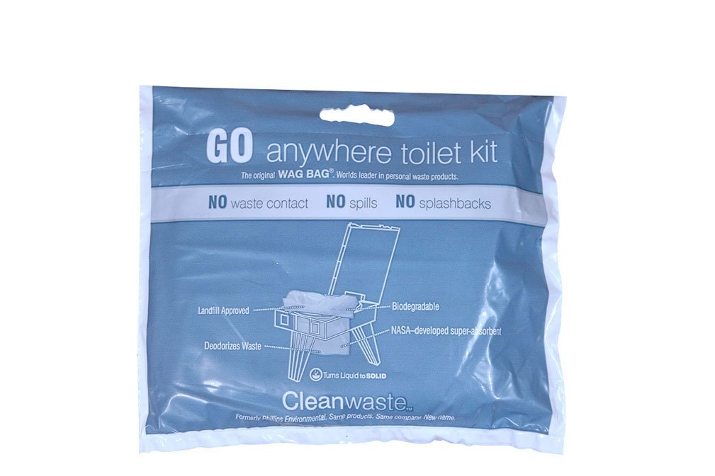 Cleanwaste Original WAG BAG features durable outer bag and puncture-resistant disposal pouch