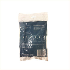 Cleanwaste Wag Bags Poo Powder gel in action helps minimize spills during waste handling.