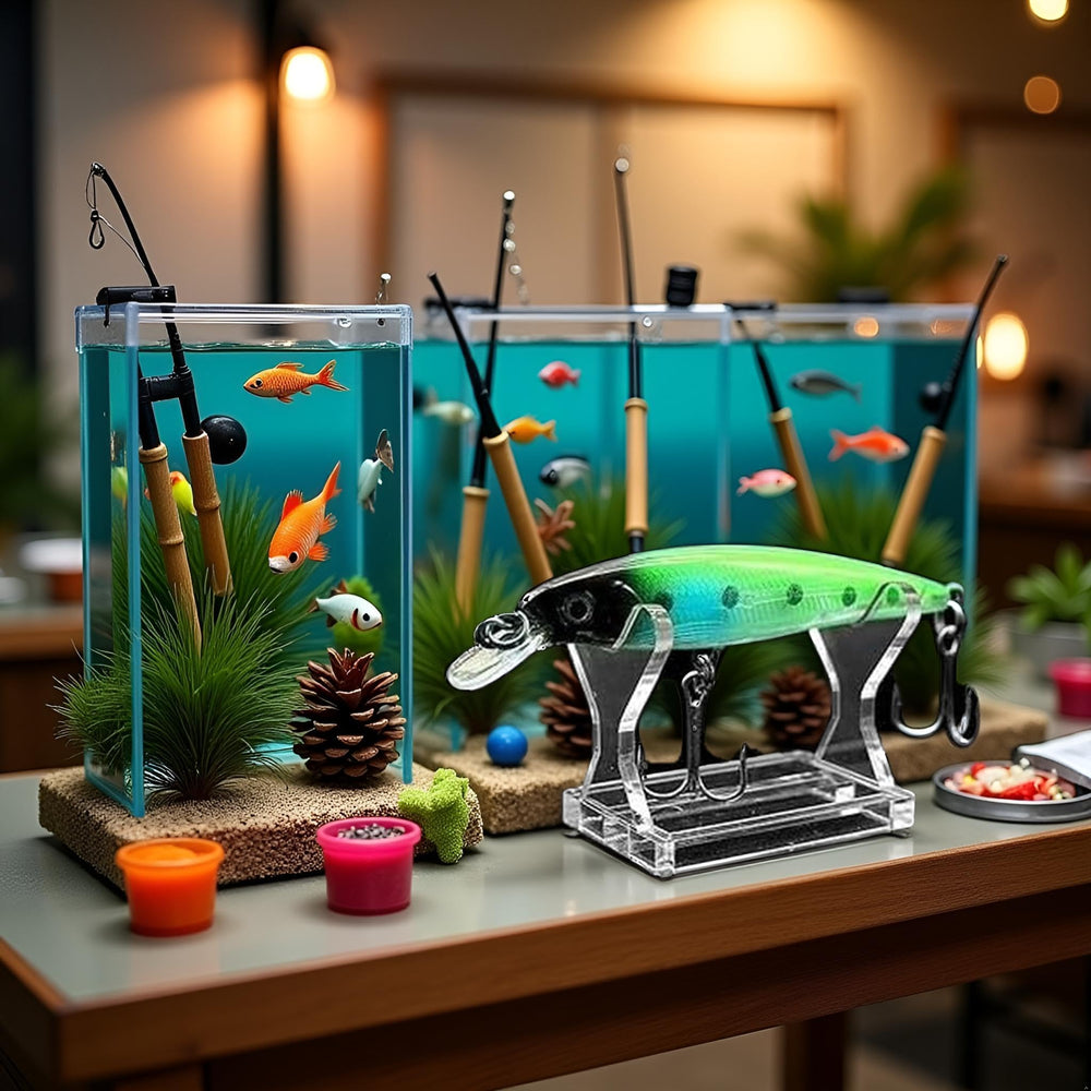 Versatile display and storage for fishing lures