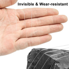 Transparent nylon string for balloons, garlands and decorations