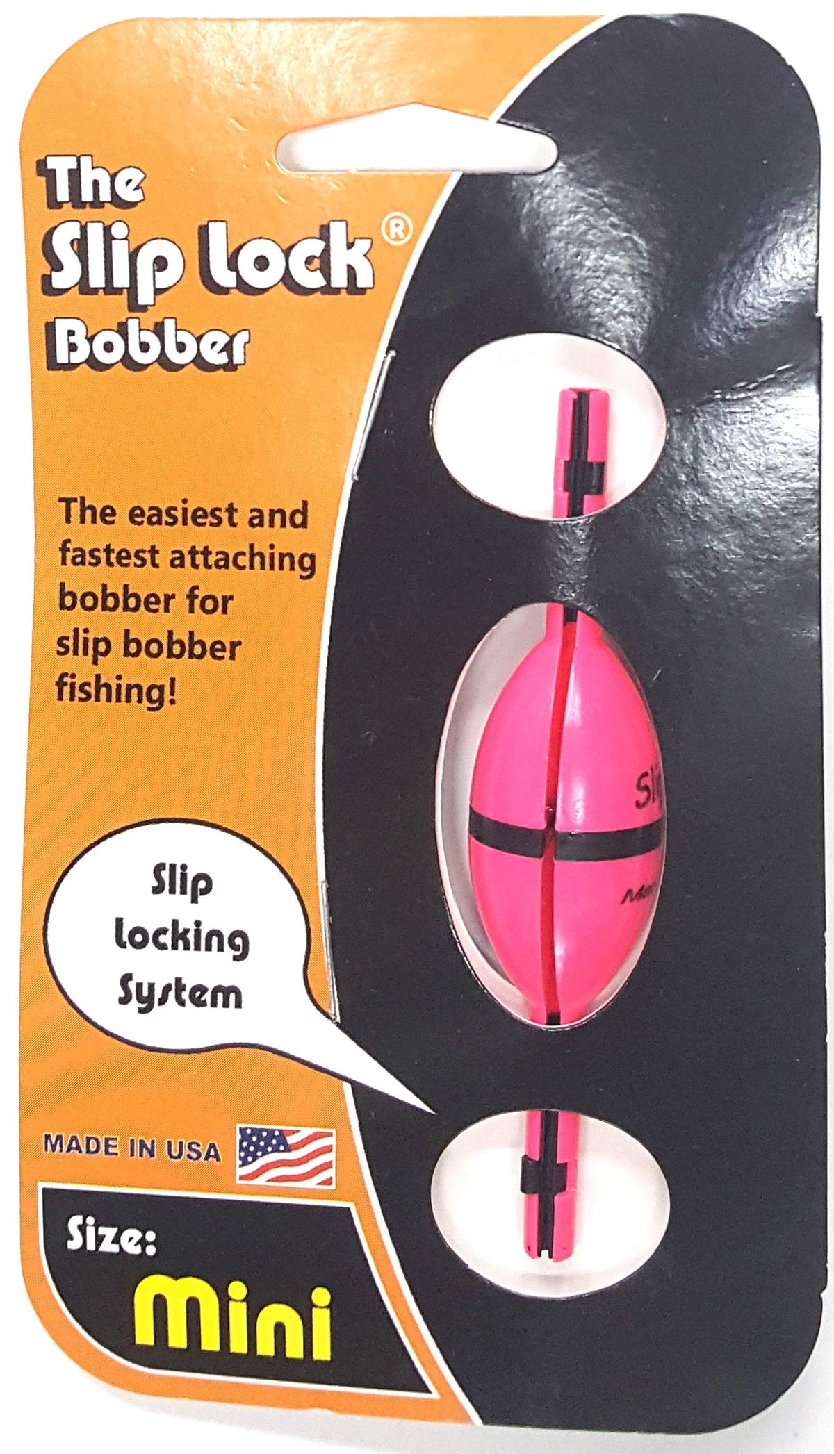 Clearly Outdoors Smart Bobbers mini pink demonstrates quick slip lock for fast setup.
